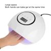 86W Professional LED UV Gel Nail Polish Dryer Lamp Intelligent Nail Curing Machine