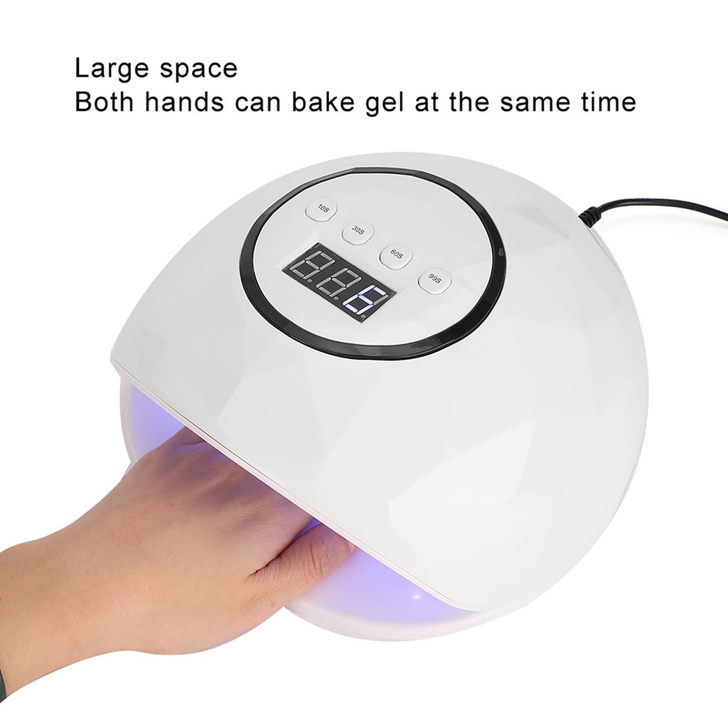 86W Professional LED UV Gel Nail Polish Dryer Lamp Intelligent Nail Curing Machine
