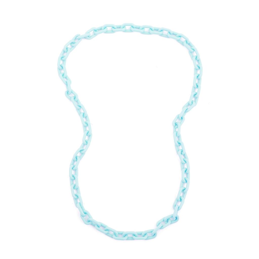 Ожерелье для женщин Аксессуарыins Двухслойная цепочка для свитера Длинный крест Персонализированное акриловое ожерелье Ювелирные изделия Красивое элегантное ожерелье для нее