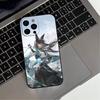Zenless Zone Zero Мияби Хосими Чехол для телефона для iPhone 17,16,15,14,13,12,11 Plus,Pro Max,XS,Мягкий силиконовый черный чехол