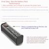 LED Screen Battery Storage Box 8x18650 18650 Battery Box Power Bank Case  Outdoor Use