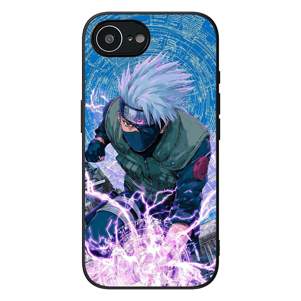 Narutos Kakashi Hatake Sasuke Uchiha Phone Cover for Apple iPhone 16 15 14 Plus 13 12 Mini 17 Pro Max + ProMax 16E Air Case