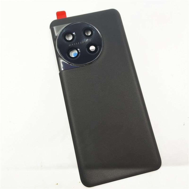 A+++ Для OnePlus 11 Стеклянная крышка аккумулятора Жесткая задняя панель крышки корпуса + Клей + Крышка объектива камеры
