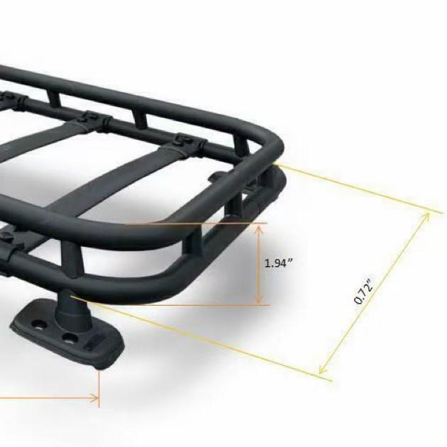 Toyota Tundra Aluminum Alloy Roof Rack: TRD Modified Cross-border Luggage Carrier (Models 10-24)