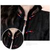 Winter Chinese Style Women's Jacket Embroidered Short Warm Coat