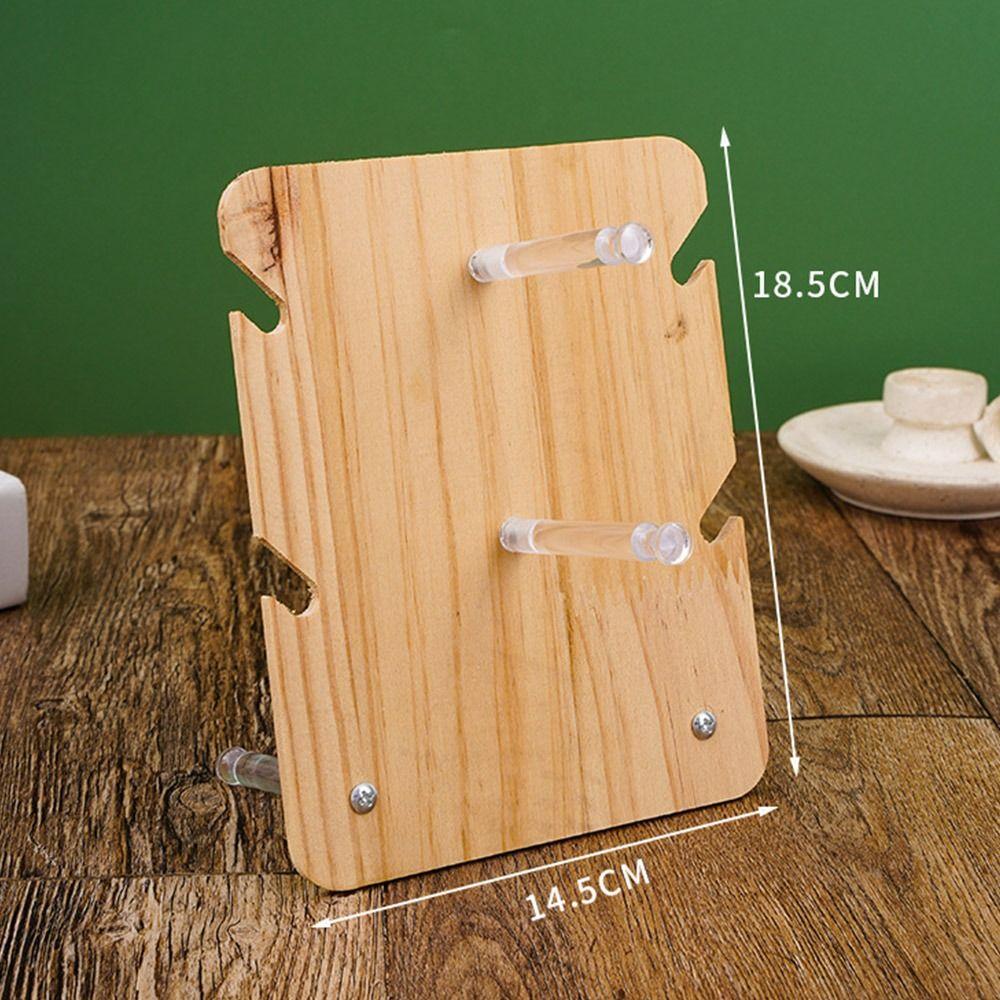 Holder Sunglass Display Rack Glasses Frame Tray Eyeglasses Organizer Shelf Solid Wood Stand