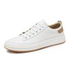 Men High Quality Leather Casual Shoes Minimalist Designer Outdoor Flat Designer Shoes Tenis Masculino Comfort Lace-up Sport Shoe