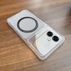 Чехол для infinix SMART 20 Беспроводная зарядка Магнитное кольцо Противоотпечатки пальцев Матовое покрытие