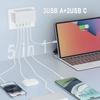 Прямая поставка с завода 10 Вт - 240 Вт Многопортовый USB Type C Адаптер-зарядное устройство для быстрой зарядки для iPhone Samsung iPad Apple Ноутбука Настольного Компьютера Macbook