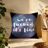 Hot JJeremy Zuckerning Cushion Cover Versatile DoubleSided Pillow Case Fit for Sofa Bed Car  Daily Decor