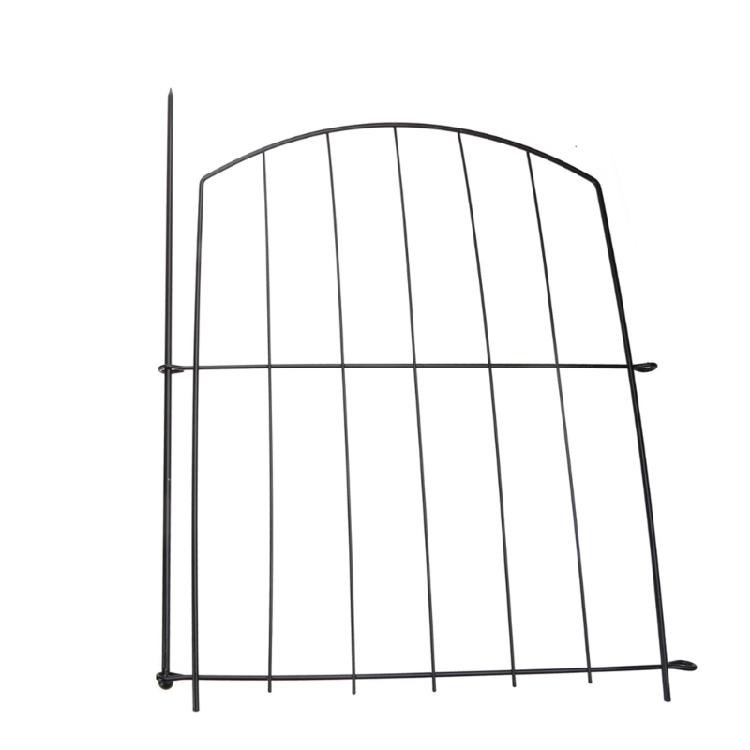 Декоративная садовая панель забора Металлический забор Проволочное ограждение Секция цветочного барьера