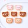 Little Bear Resin Accessories: Biscuit Toy Cream Glue for Phone Cases, Jewelry, Hair Clips, and More