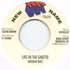 7inch Record ANDREW BEES  Life In The Ghetto BE004 New NameDigiki 1989 US Reggae Ska  Dub Used