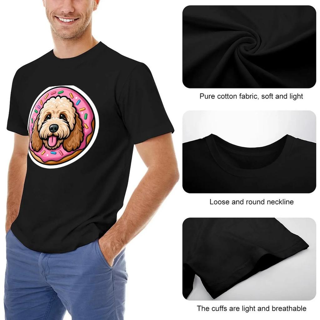 Футболка Cockapoo Cockerpoo Cute Dog Kawaii Puppy Doodle Cavapoo, быстросохнущая, симпатичная одежда, компрессионная рубашка для мужчин