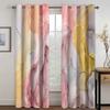 3D Современные Абстрактные Линии Роскошь Элегантность Дешевые 2 Части Тонкие Шторы Для Гостиной Спальни Окна Драпировки Дома Дек