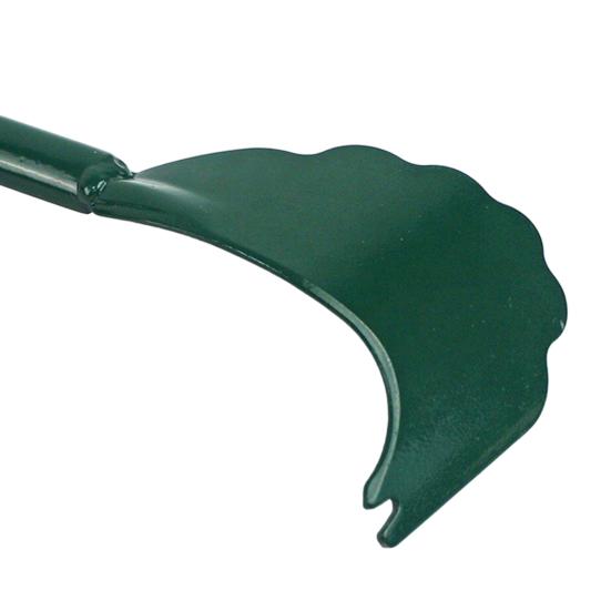 Lawn Mower Blade Cleaner with Curved Cutting Edge Oil-Resistant Grip Rubber Scraper Tool for Stubborn Grass Sap Rust Garden Maintenance