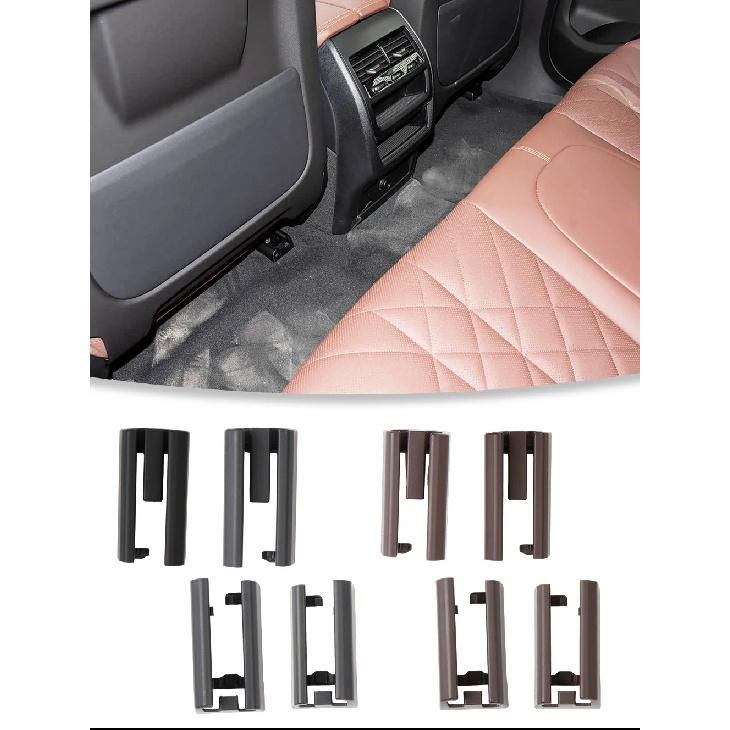 Upgraded LHD RHD Interior Car Front Left Right Seat Sliding Track Rail Trim Cover For BMW X5 X6 X7 G05 G06 G07 G18 2019-2025