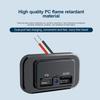 PD QC3.0 Car Charger Socket Quick Charge 12V/24V Dual USB Power Adapter Outlet LED Light For Truck Camper Caravan Accessories Motorcycle