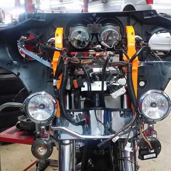 Headlight Fairing Bracket Holder for Harley Glide 1996-2013