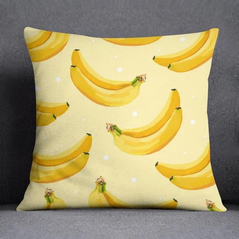 Летний фруктовый узор наволочка для украшения автомобиля офис гостиная диван дома наволочка