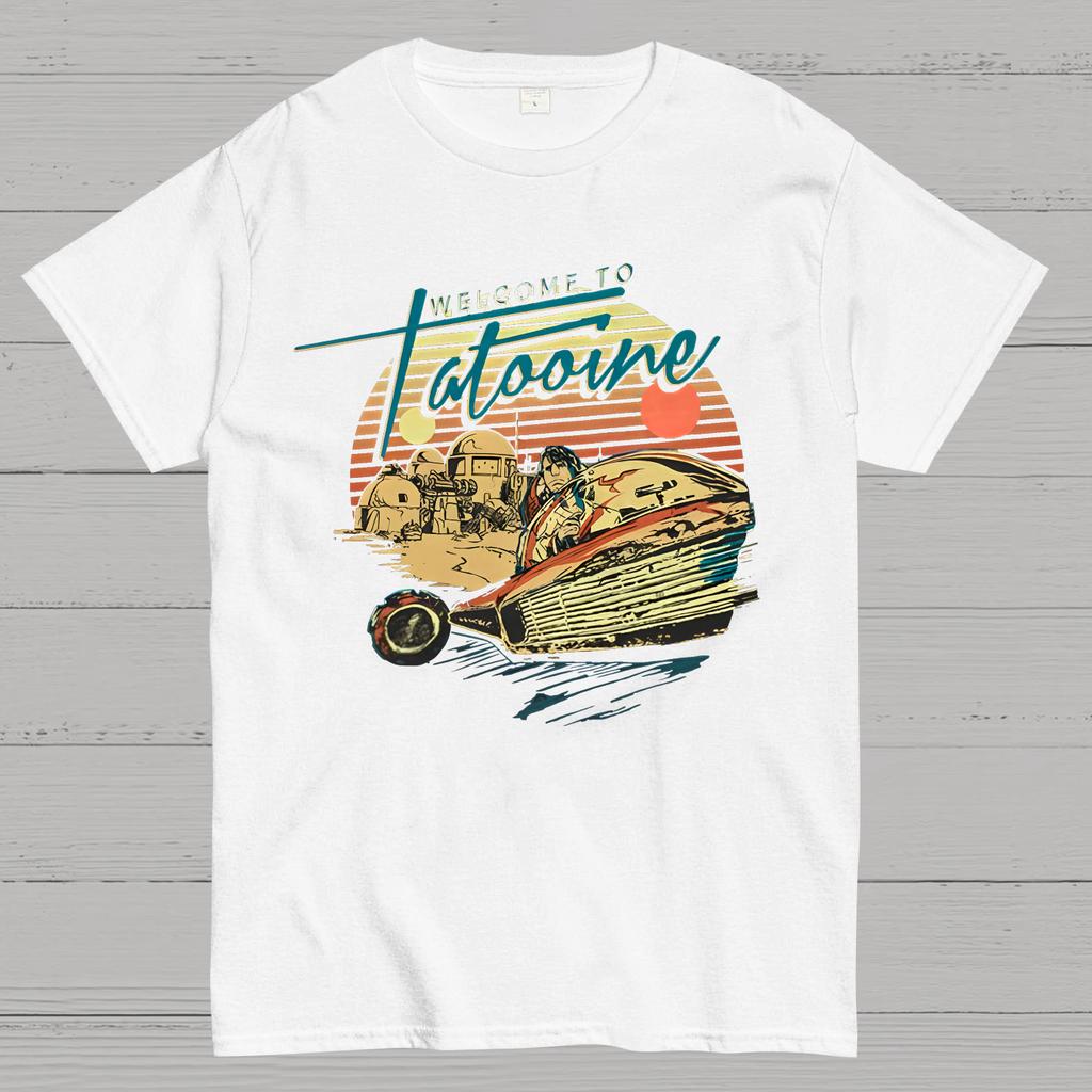 Welcome To Tatooine Cotton Summer Casual Cool Loose T-Shirt