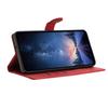 For Samsung Galaxy S24 FE Leather Case Solid Color Phone Wallet Cover