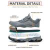 Composite Toe Insulation 6KV Men Safety Work Shoes Sneakers Lightweight Wear-resistant Indestructible Construction Male Boots
