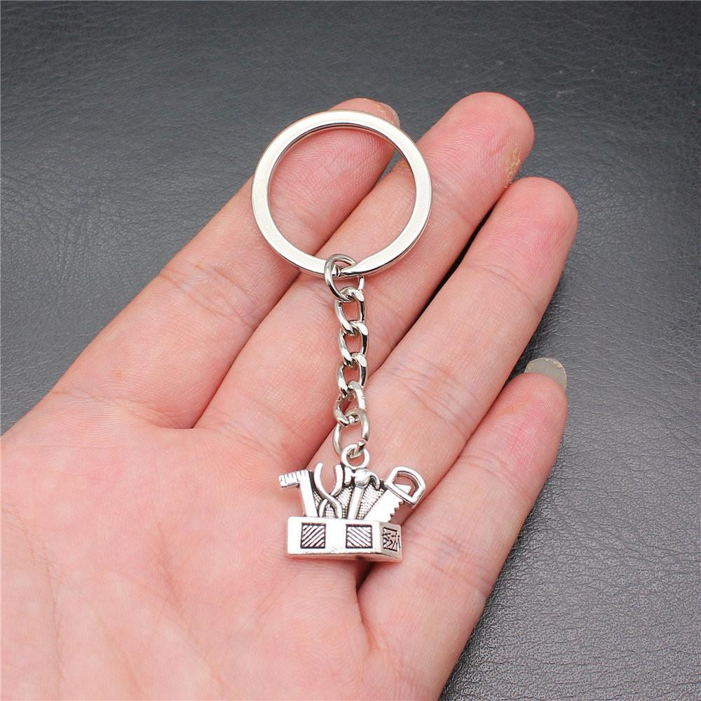 Инструменты Gear Киберпанк Брелок Мужские украшения День матери Оригинальные художественные принадлежности