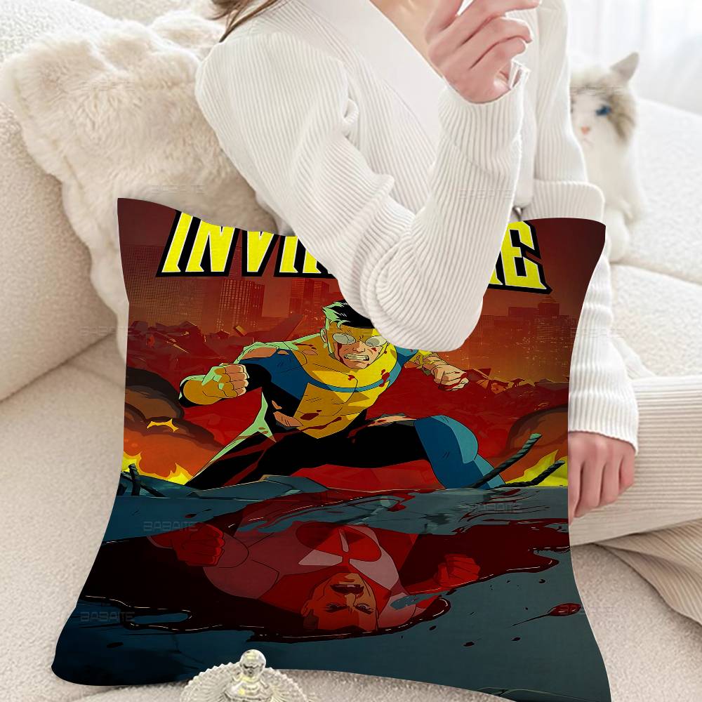 I-Invincible Мультяшная Наволочка Полиэстер Подушки для Дивана Декоративные Подушки для Дивана Домашний Декор Наволочка