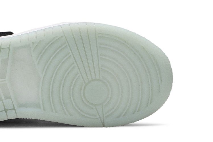 Kids' Sneakers Nike Jordan 1 Mid White Black Teal Tint (PS) White/Black-Teal Tint