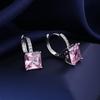 925 Silver Women Hoop Earrings Fashion Pendientes Gift for Female Girl Sparkling Pave CZ U Heart Shape Star Moon Earring E1258