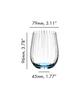 [Authentic] RIEDEL Happy O Optical Glass Tumbler Collection (4 Colors) 344ml 5515/44 Clear