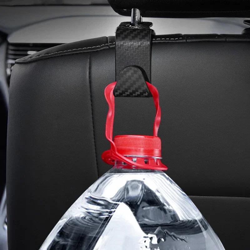 Universal Car Seat Headrest Hook Auto Back Seat Storage Organizer Hanger Handbag Purse Bag Clothes Coats Holder for Vehicle