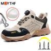 High-quality Work Shoes Men Composite Toe Insulated Shoes Puncture-Proof Work Boots Steel Toe Shoes Security Sneakers Protection