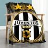 Juventus Customize Your Name Blanket Multi-purpose Customizable Blanket Soft Warm Cozy Throw For Bedding Bed Chair Office Four Seasons Multipurpose