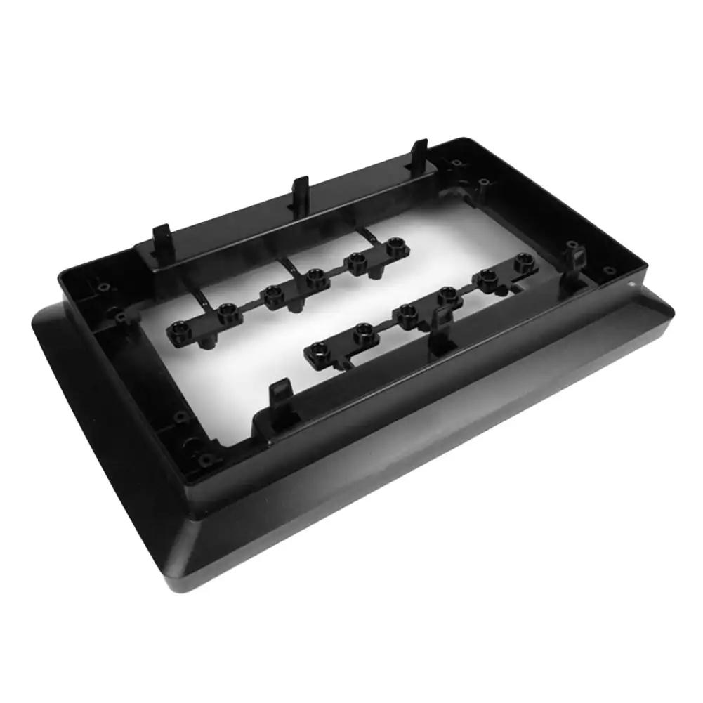 2 Din Fascias 9 Inch 10 Inch To 7 Inch Car Center Console Radio Frame For Universal Multimedia Player DVD Radio Facia Dashboard