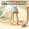 Durable Woven Rope Cat Toy Plush Frog Toy, Interactive Kitten with Bell And Feathers, Pet Supplies for Playtime Long Leg Frog, Chew Indoor Cats