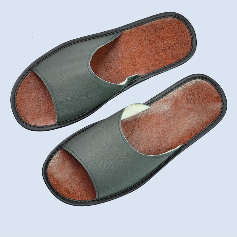 Роскошные тапочки из натуральной кожи, кожаные тапочки ручной работы для женщин и мужчин, домашние тапочки без шнуровки, мягкие удобные домашние туфли для спальни