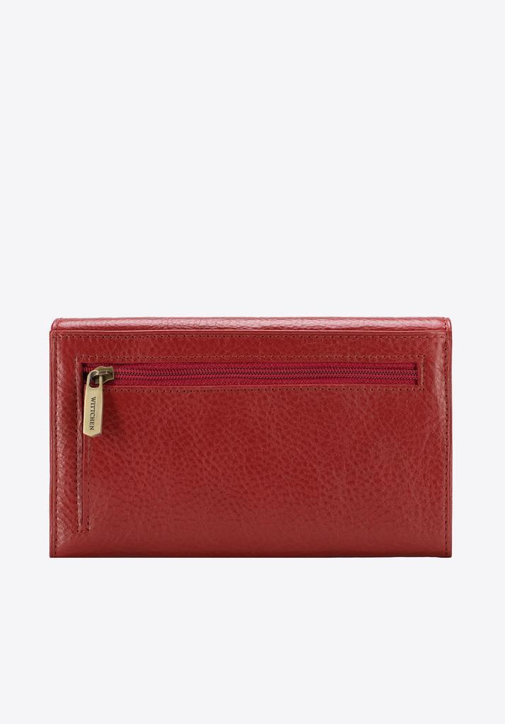 Wittchen Women's Leather Wallet Classic Red Natural Leather