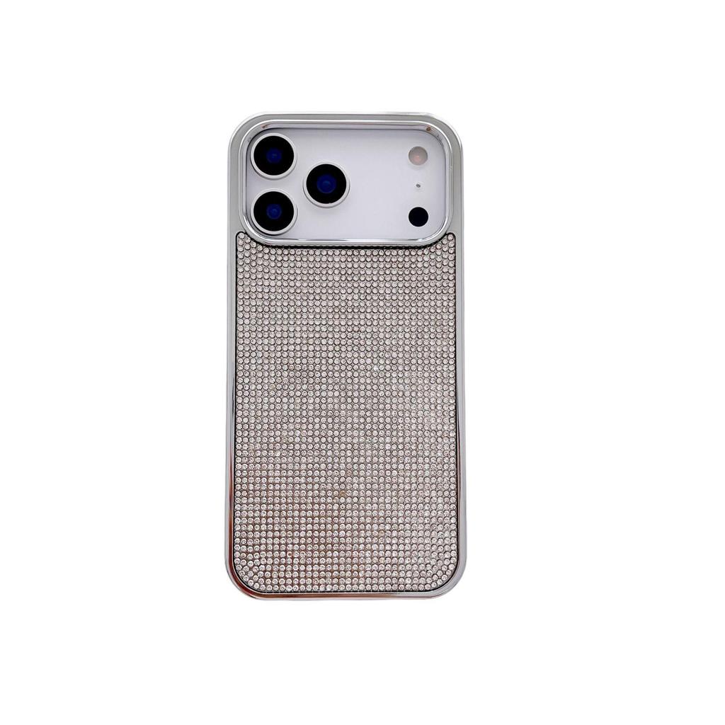 Роскошный чехол для телефона со стразами "Гипсофила" для iPhone 17 Pro Max и 16 Plus - Модный ударопрочный защитный чехол