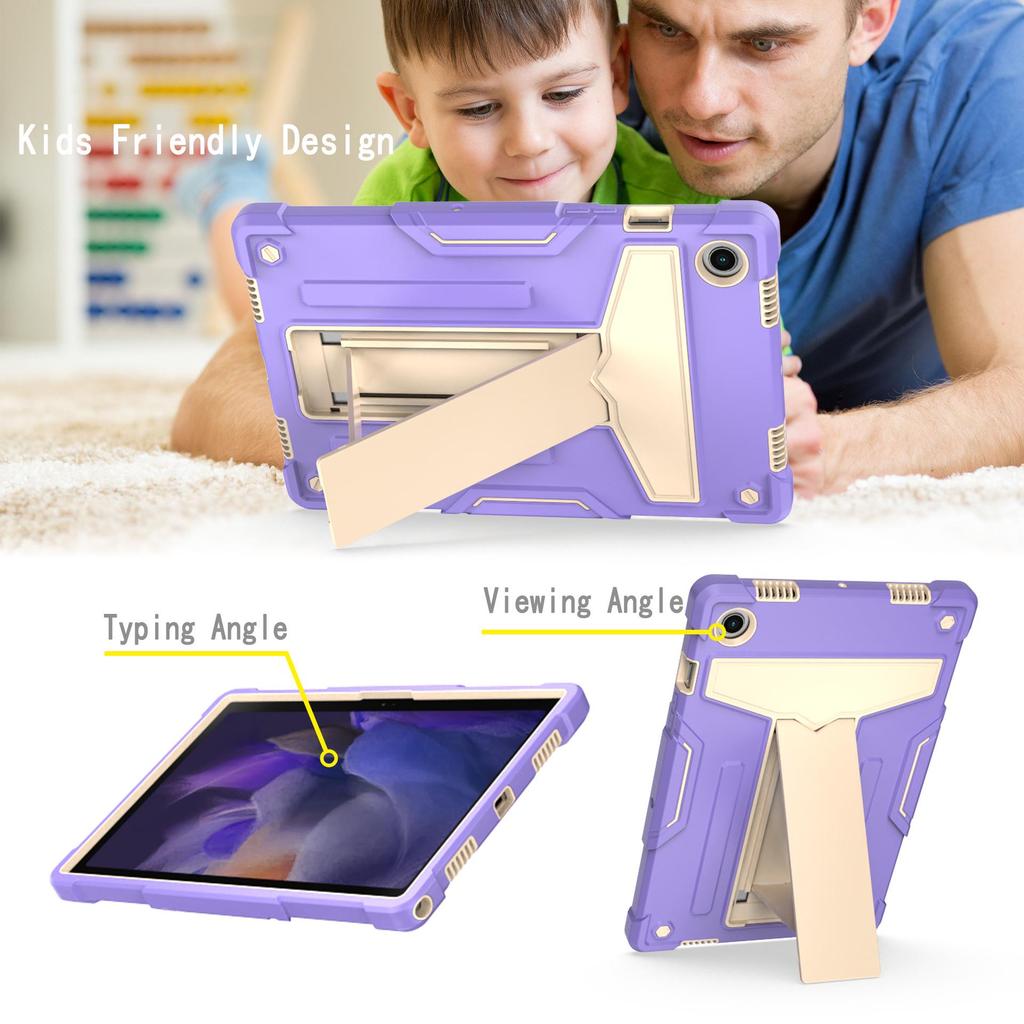 Защитный силиконовый чехол для планшета Samsung T515 с Т-образным кронштейном — защита от падений для планшета T507