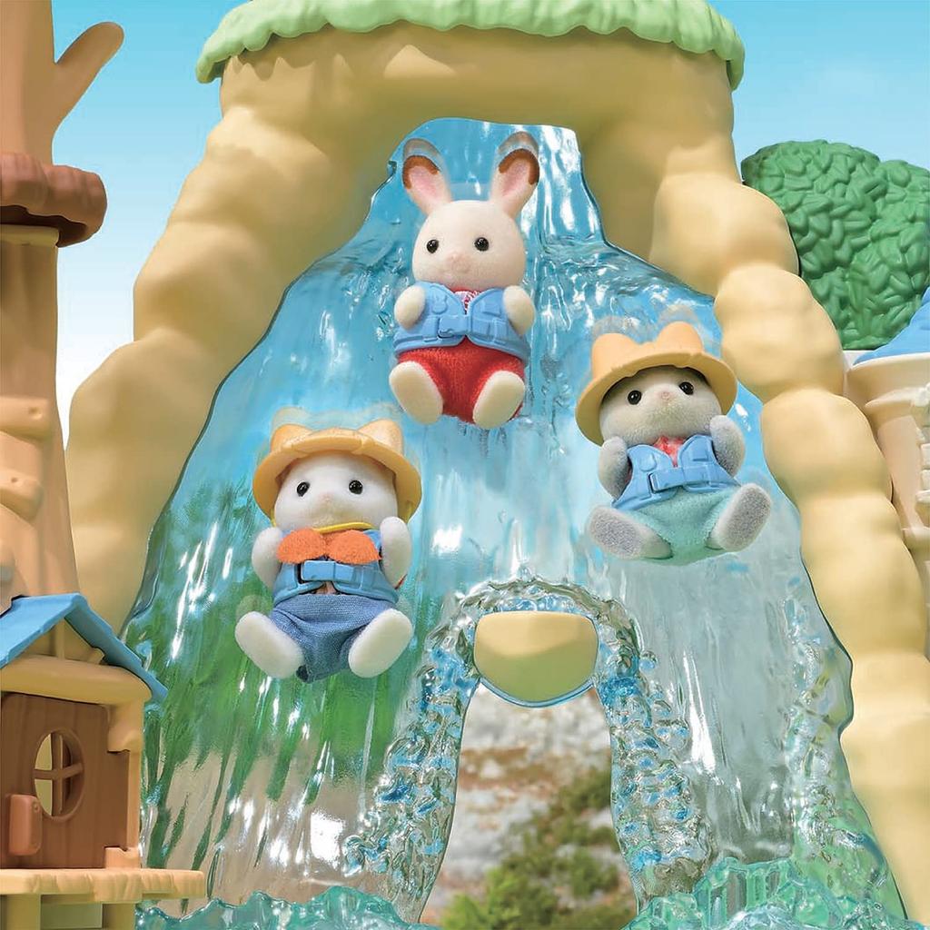 Игрушечные награды Категория «Персонажи» Превосходство EPOCH Sylvanian Families Семейная поездка Дом Водопад в Тайне 75 ST Mark Возраст Sylvanian Families