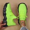 Mesh Oversized Sports and Comfortable Women's Shoes Breathable and Fashionable Socks, Shoe Cuffs Solid Color