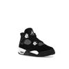 Air Jordan 4 Retro GS White Thunder Kids Sneakers Black FQ8213-001