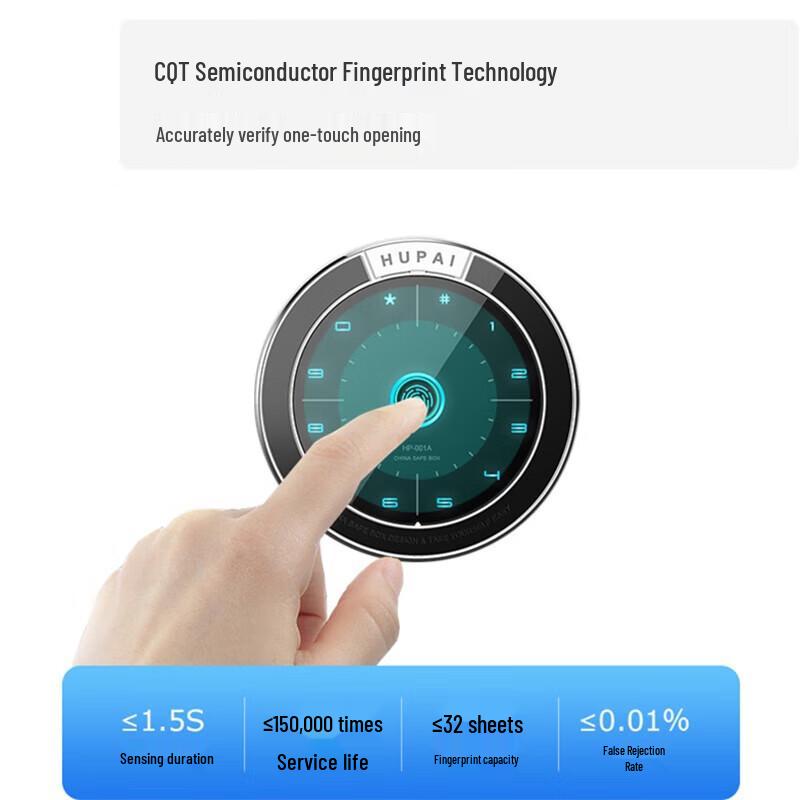 Tiger Smart Fingerprint Home Office Safe
