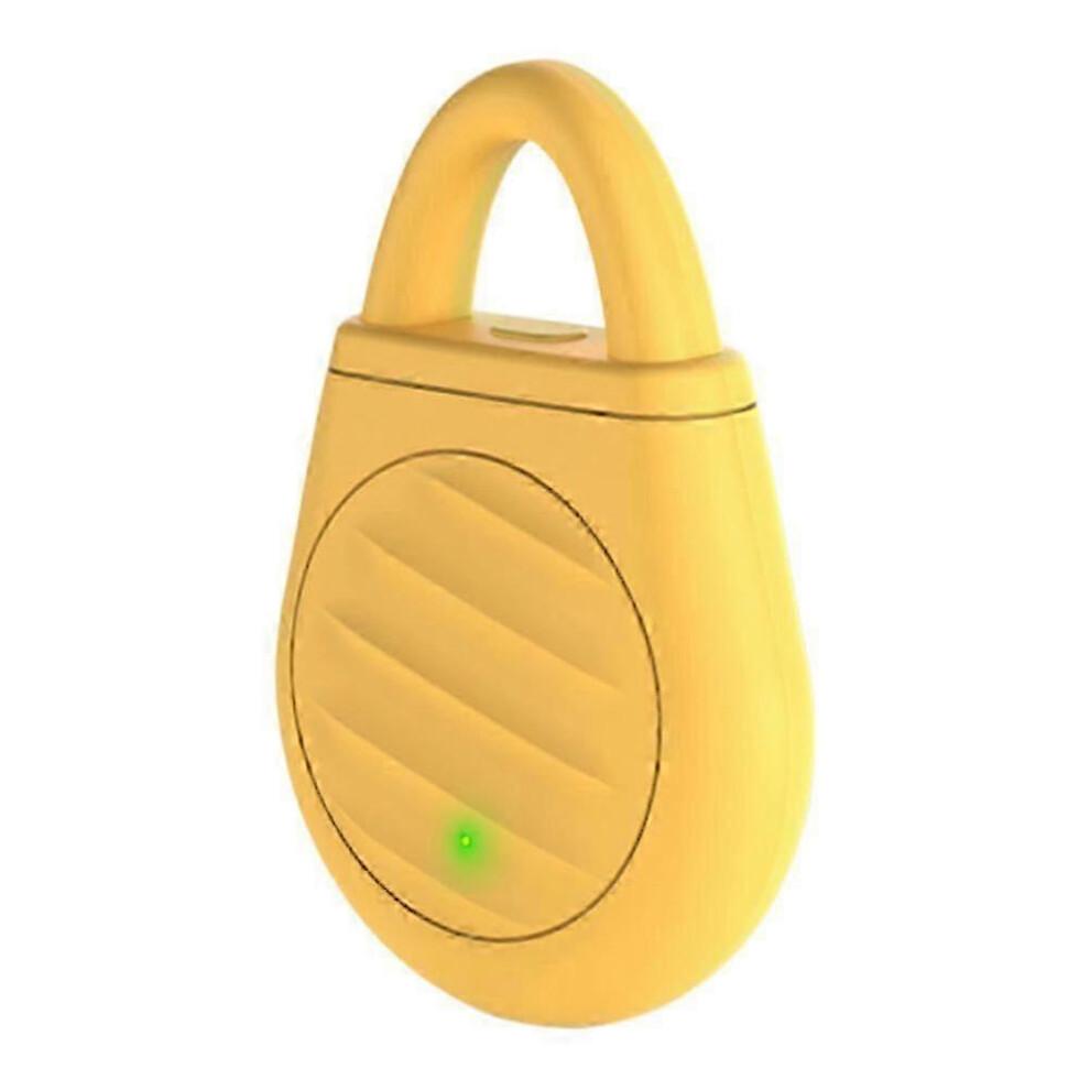 (Yellow)Ultrasonic Bird Repeller Automatic Intelligent Pest Control Device for Home
