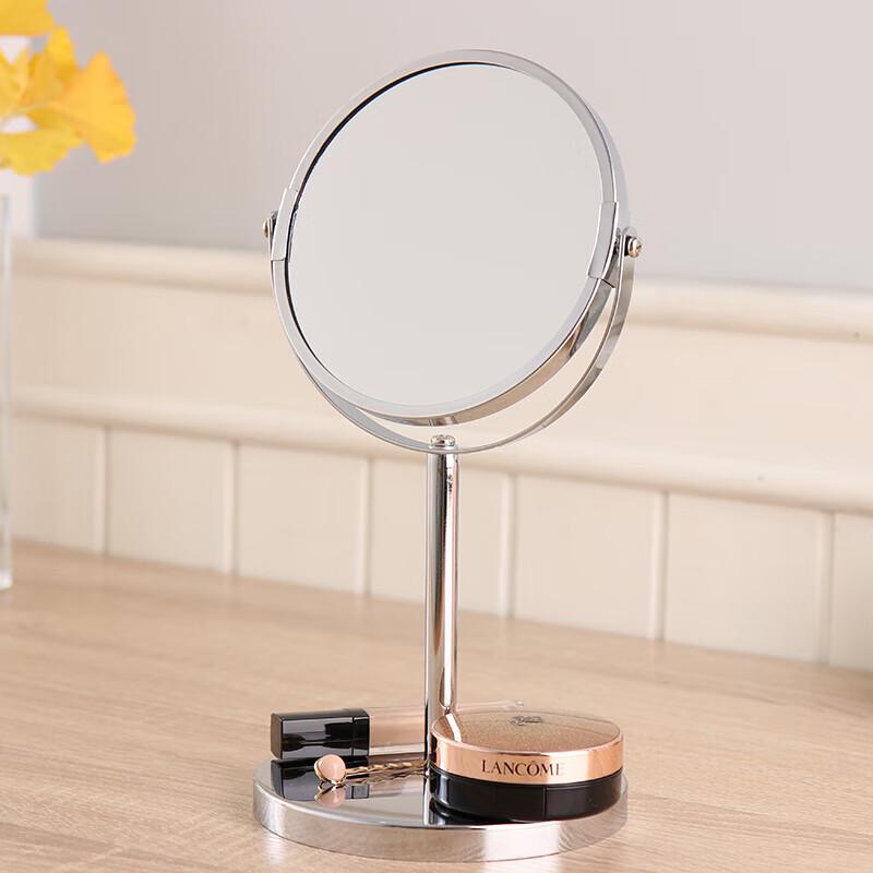 Двустороннее вращающееся настольное зеркало для макияжа с увеличением