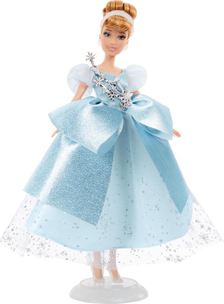 Mattel Princess Cinderella Platinum 100th Anniversary Years Old and HLX60 Disney/Disney [Doll/Dress-up Doll] [Disney Celebration] [6 Up]