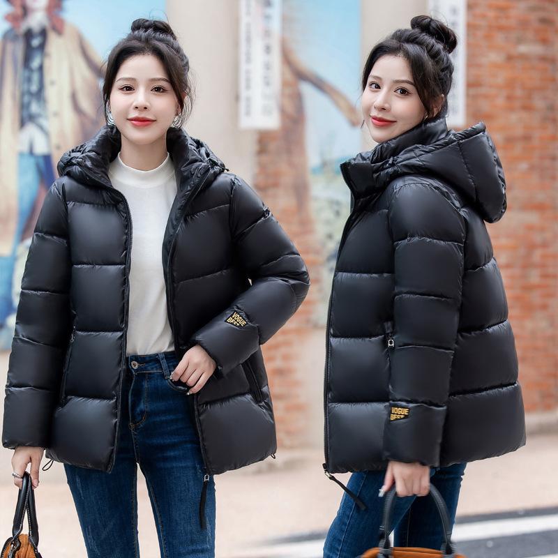 Hooded Jacket for Women Short Large Size Fashionable and Thick Jacket
