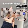 Ladies Large Frame Reading Glasses Men Women Trendy Fashion Oversized Presbyopia Eyeglasses Vintage Plus Glasses 0+1.0+4.0